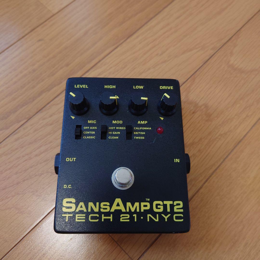 TECH 21 SansAmp GT2 ギターエフェクター