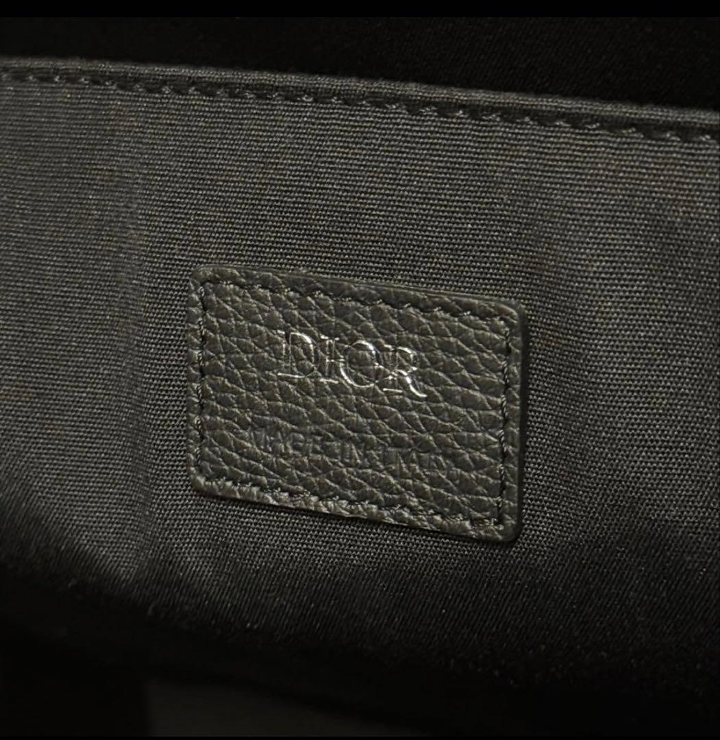 Dior サファリ トートバッグ ロゴ 正規品 ブラック オブリーク