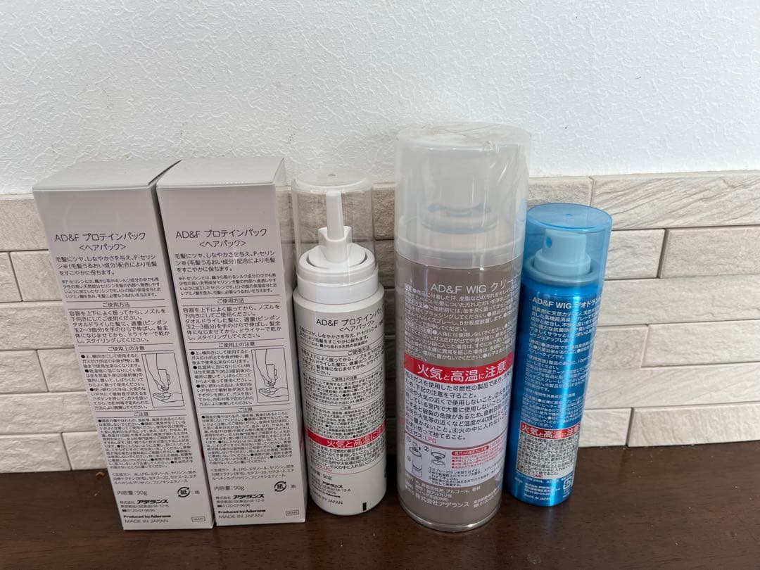 AD&F プロテインパック ヘアパック クリーナー