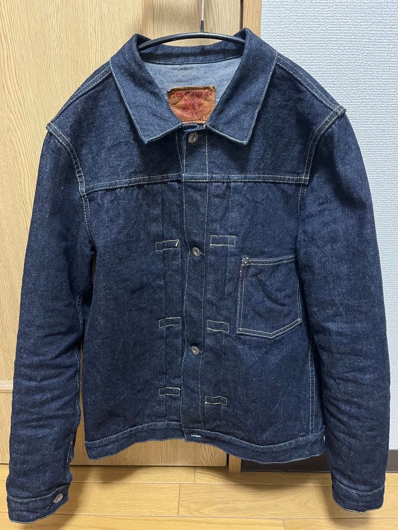 TCBジーンズ　大戦モデルデニムジャケット　サイズ40 赤タブ