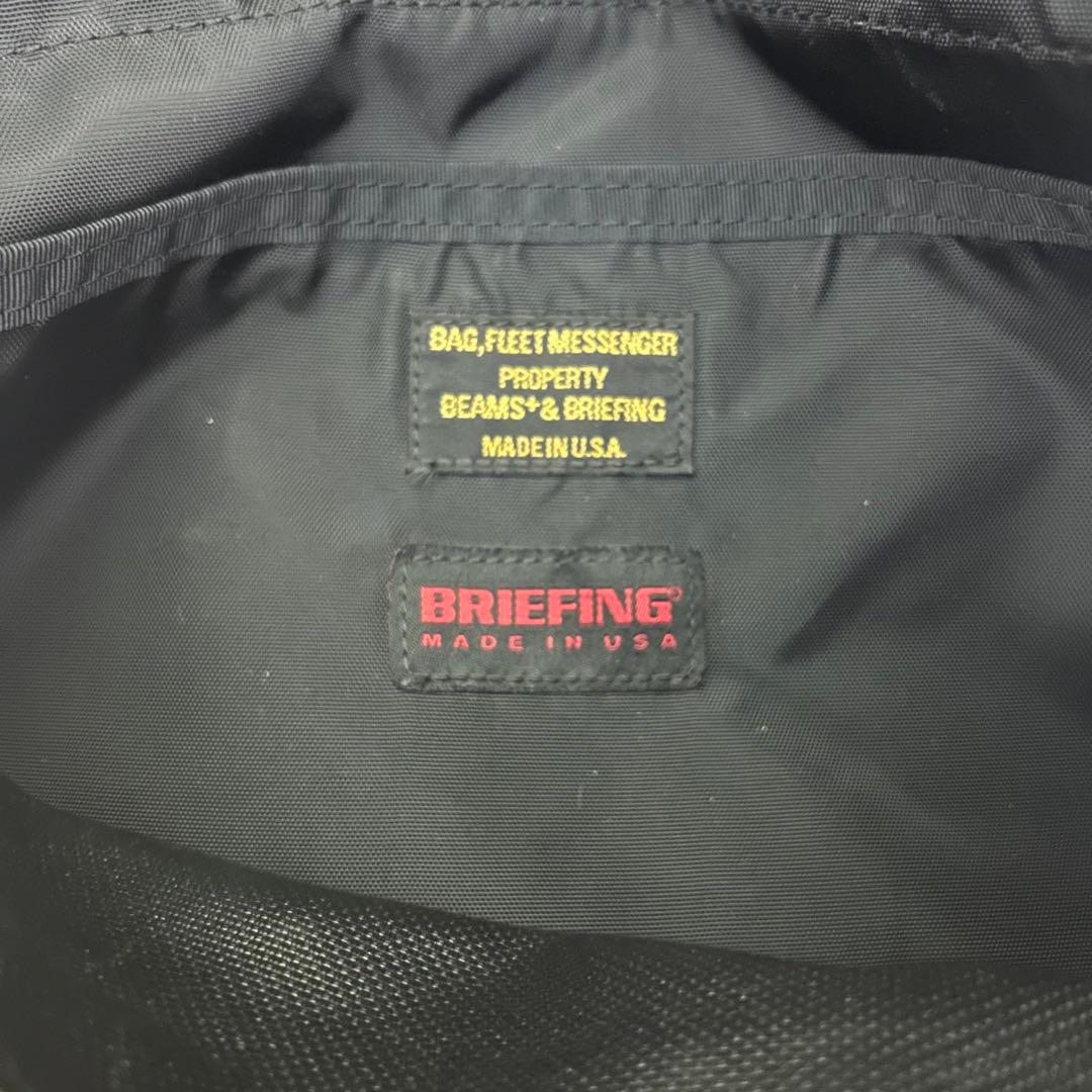 liko0127 ブリーフィング×ビームスプラス メッセンジャーバッグ