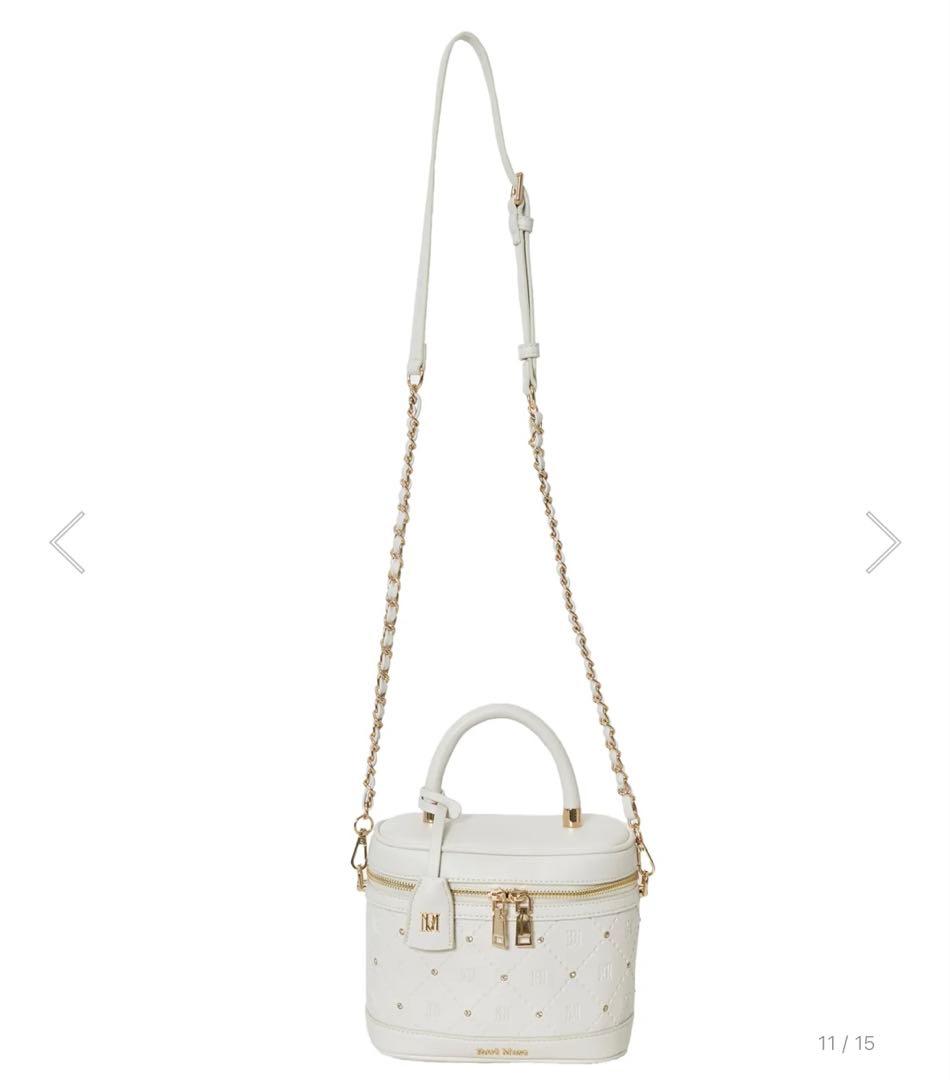 バッグ rosemuse bijou vanity bag ivory