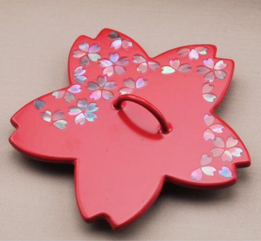 新品自宅保管 鉄 燗鍋 桜 螺鈿蓋付 酒注 宮津商店 喜多庄兵衛