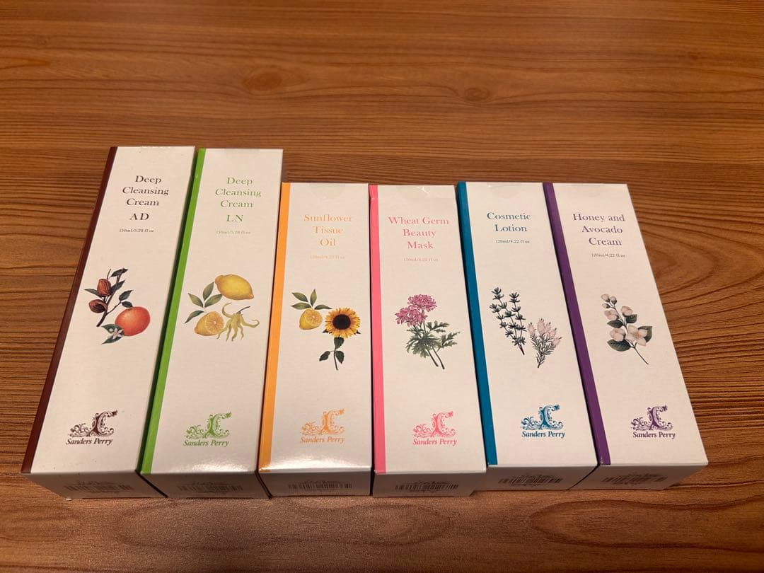 サンダースペリー化粧品　基本の6本セット