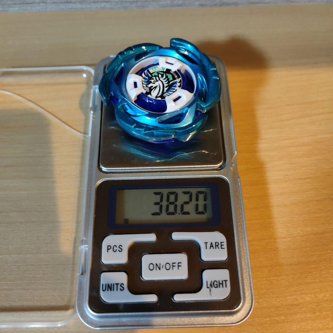 ベイブレードx 新品未使用エアロペガサスメタルコートブルー×グリーン38.20g