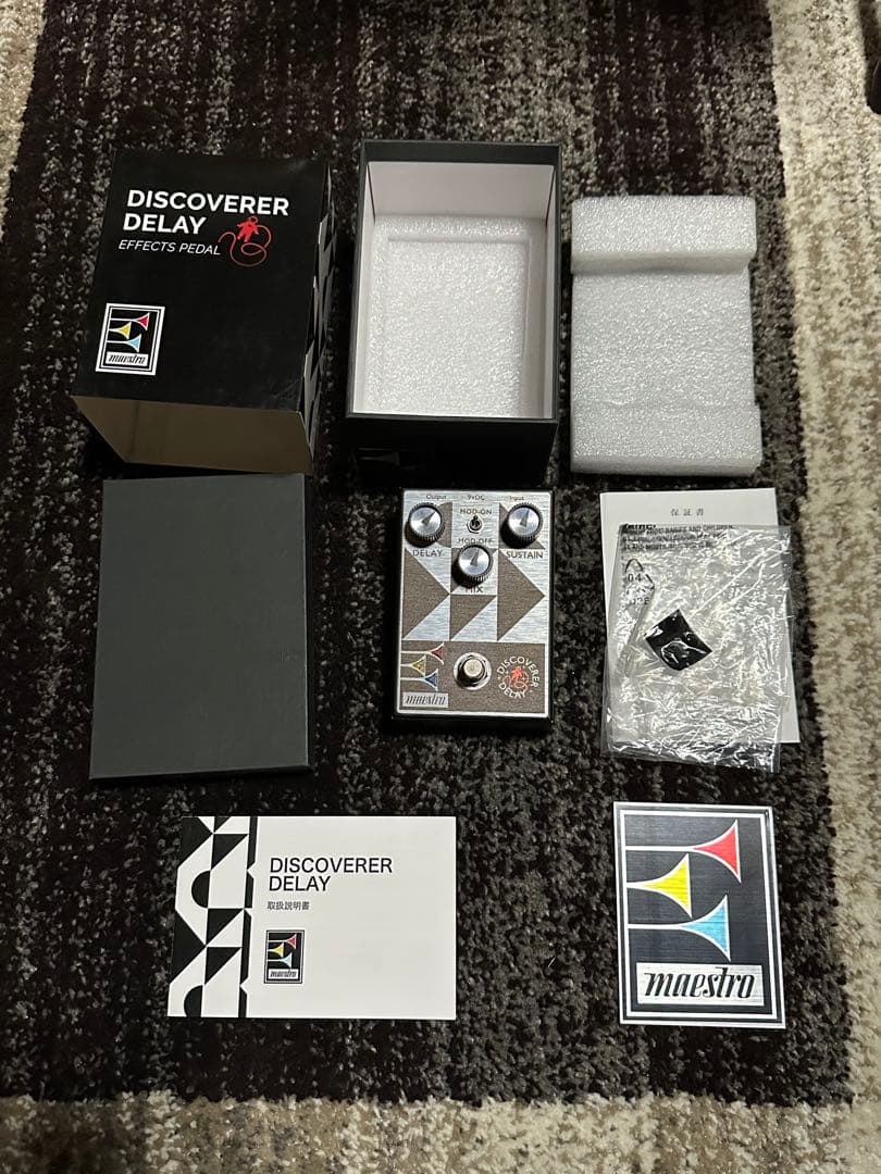 【Gibsonブランド】Discoverer Delay ギターエフェクター
