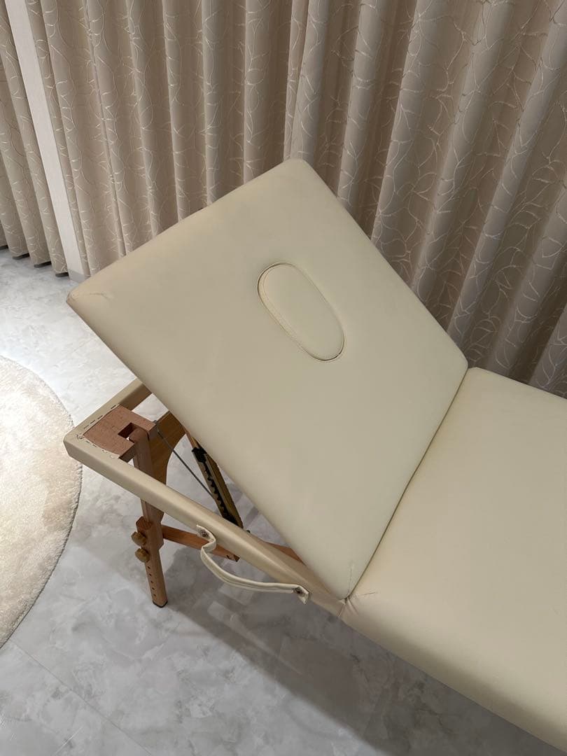 タンスのゲン 折りたたみ　ベッド　マッサージ　施術 レザー　持ち運び