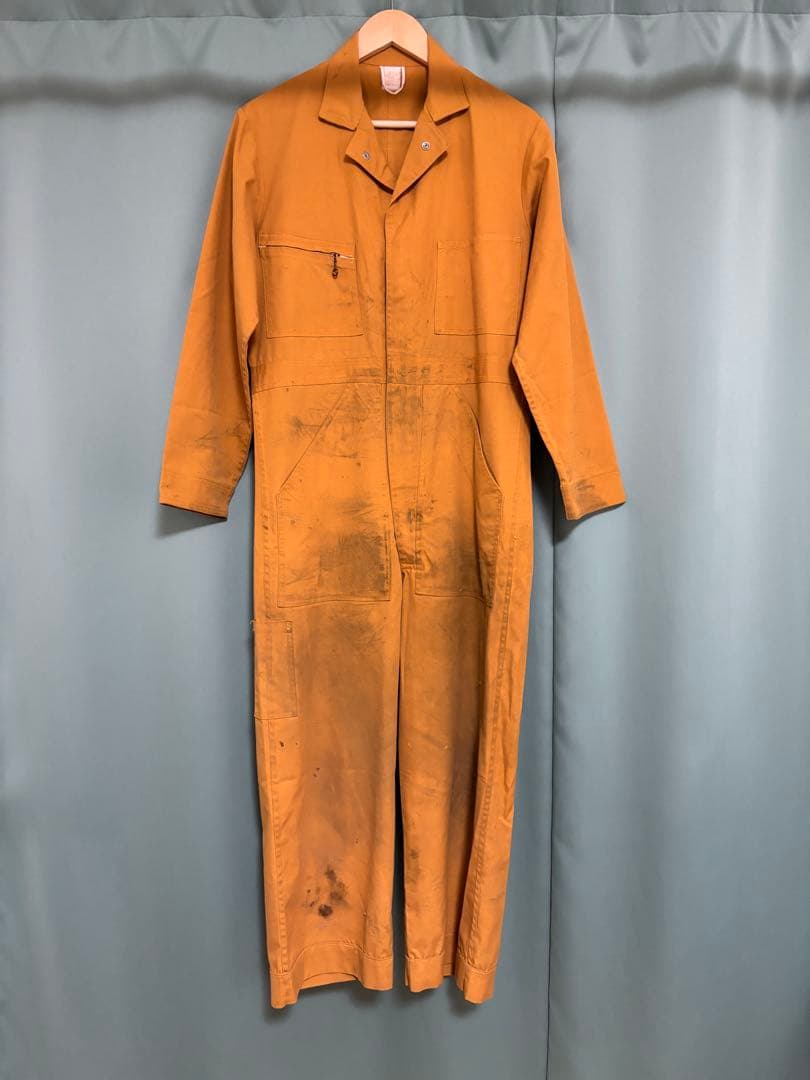 50s 60s オールインワン　つなぎ　ヴィンテージ　チェーンステッチ