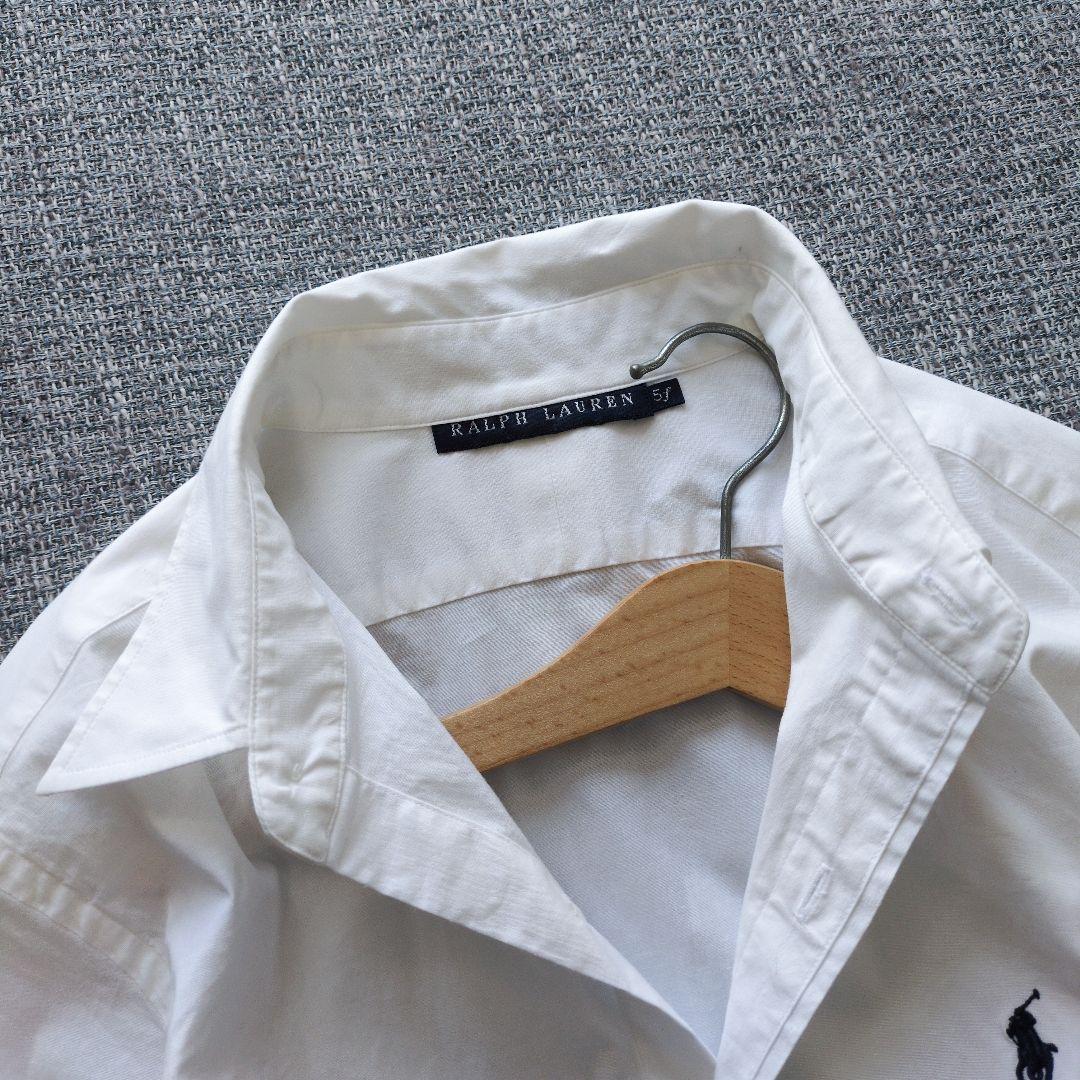 ラルフローレン　国内正規品　美シルエット　ストレッチコットンシャツ　ポニー刺繍