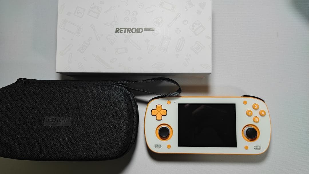 Retroid pocket mini オレンジ＋純正ケース