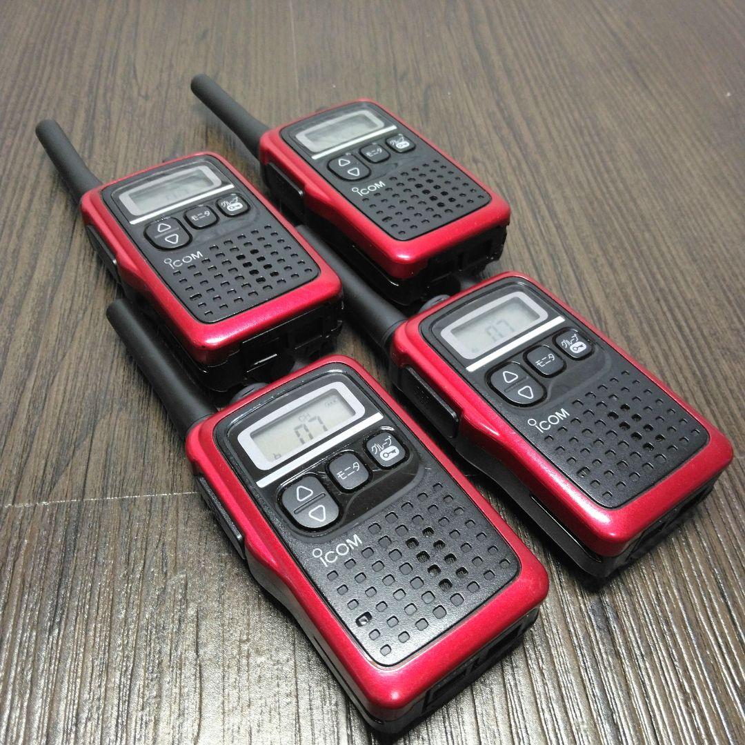 程度良好4台セット★ICOM IC-4300 特定小電力トランシーバー
