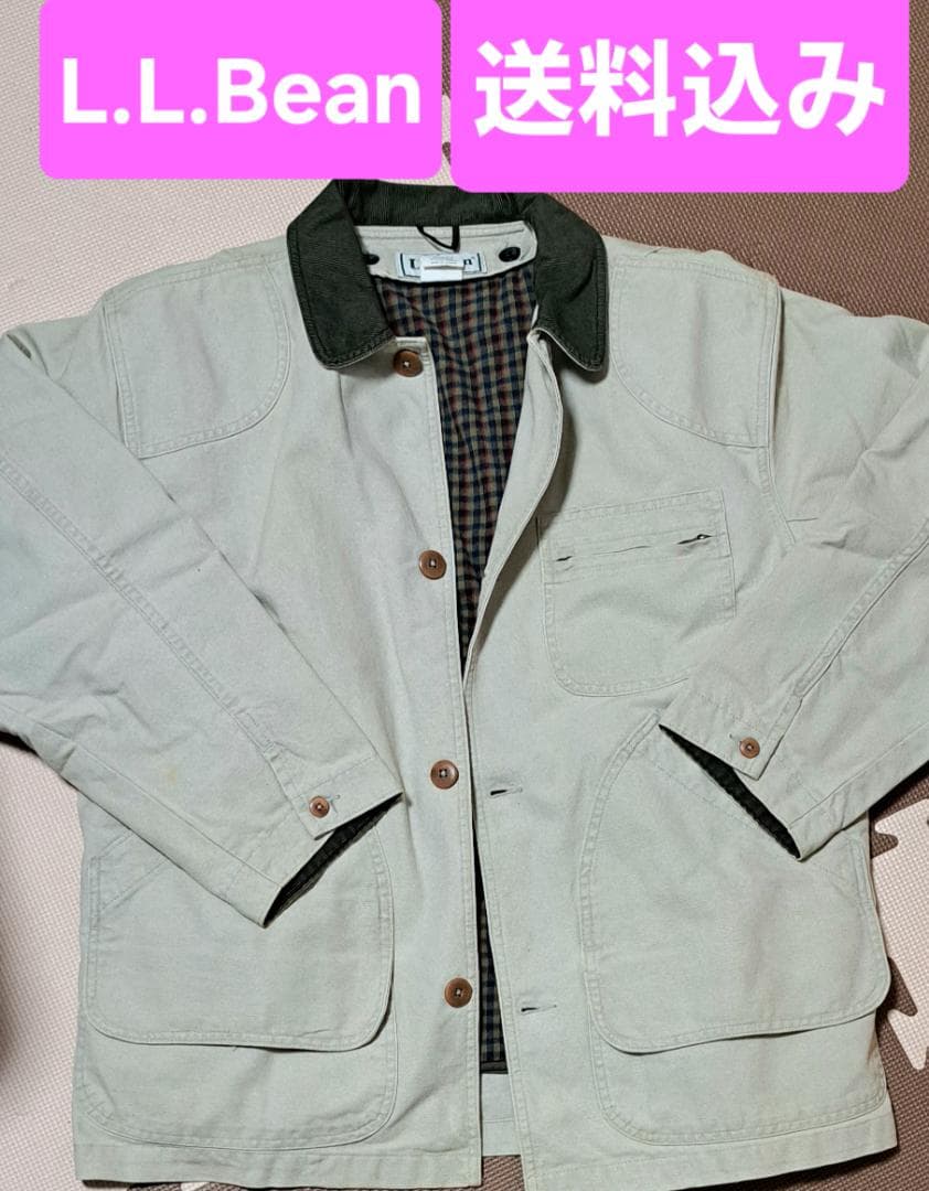 L.L.Bean　古着　アウター　ハンティングジャケット　Ｍ　メンズ　H147