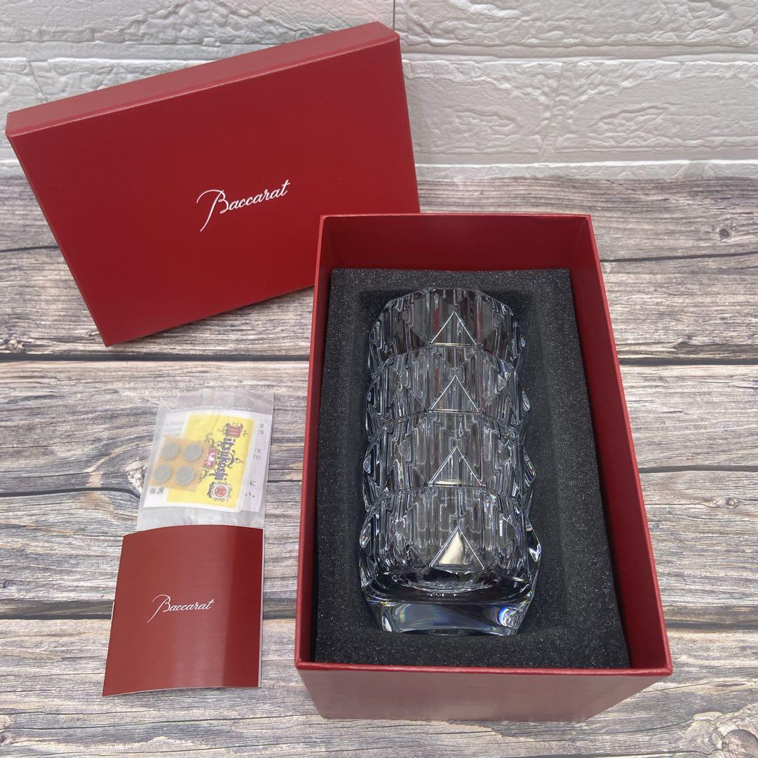 Baccarat　バカラ　ルクソール　ラウンドベース　花瓶　クリスタル