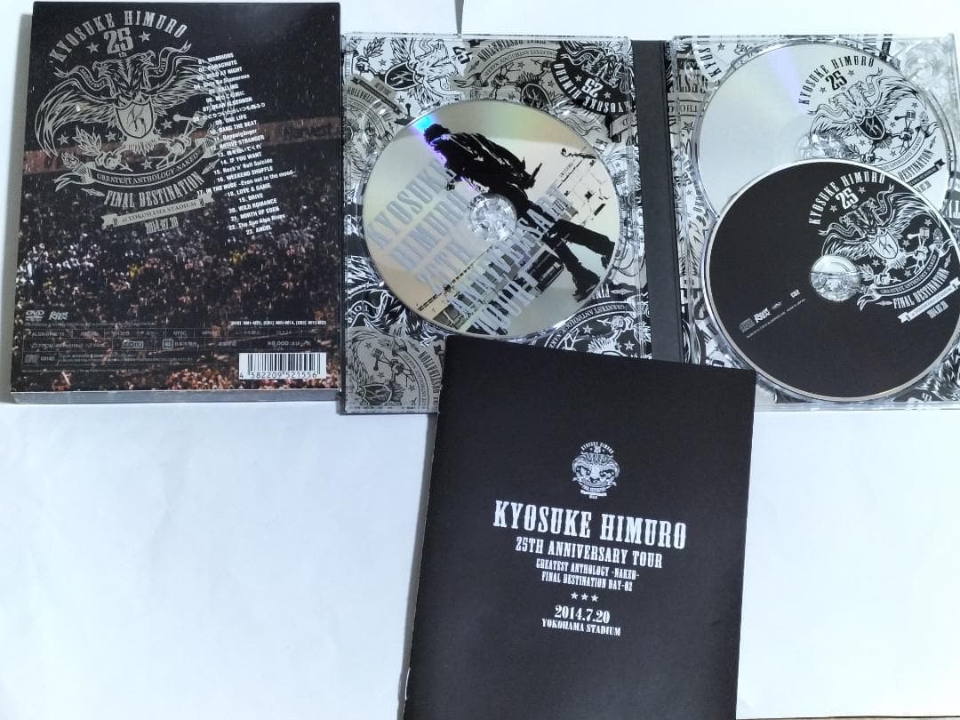 氷室京介 25th Anniversary tour DAY2 DVD FC限定