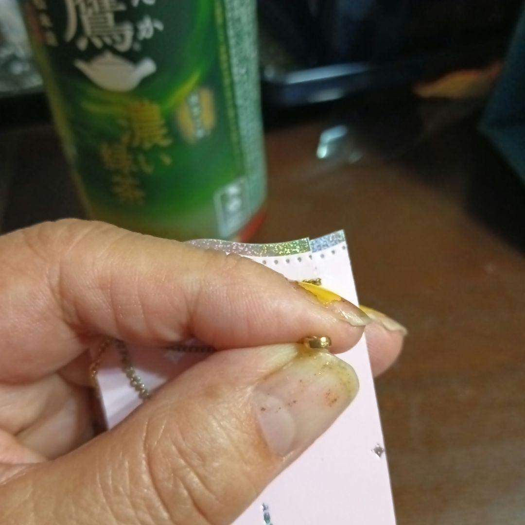 最安値遺品生前整理アクセサリー纏K18アクアマリントップPierreCardin