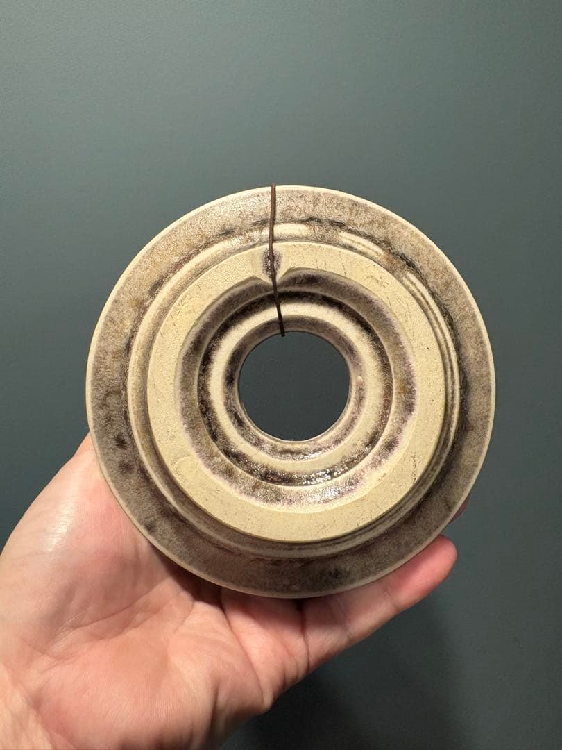 カタチ製作所 Mederu pot バレル Tall Two tonesmoky