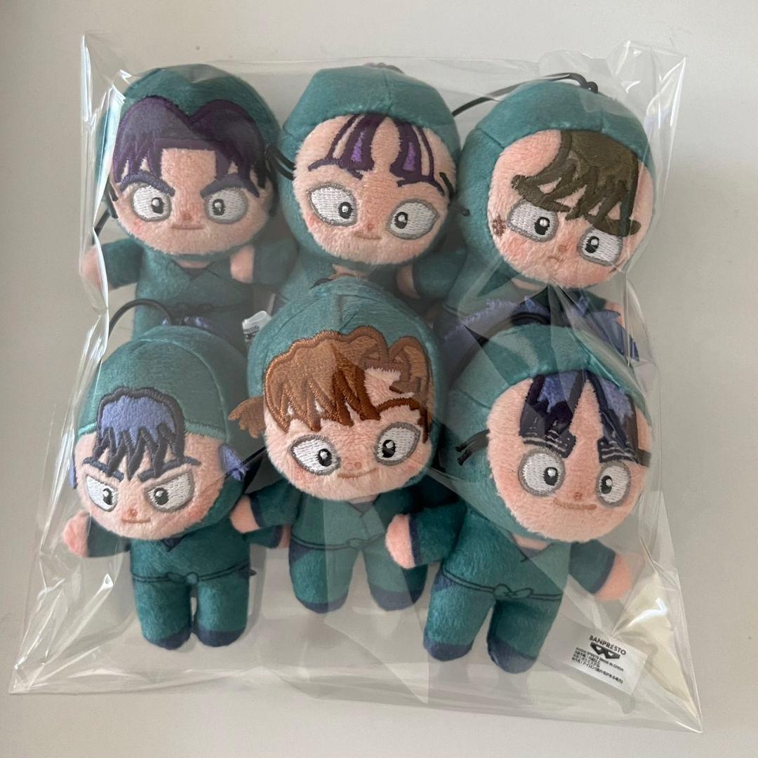 忍たま乱太郎 ほわぬい 6年生 6種セット