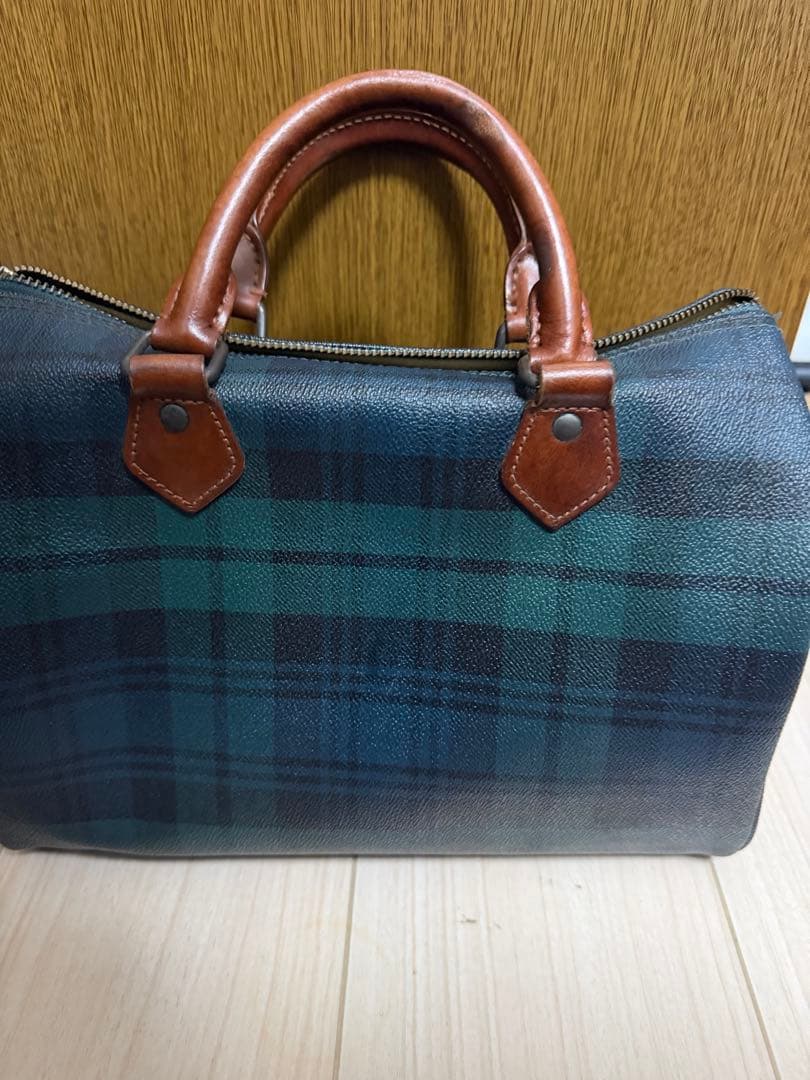 Polo Ralph lauren ミニボストンバック チェック柄