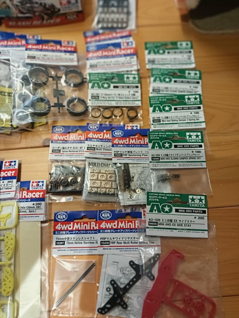 ミニ四駆キットセット 2024・2025・パーツ　アドバンスパック　新品　未使用