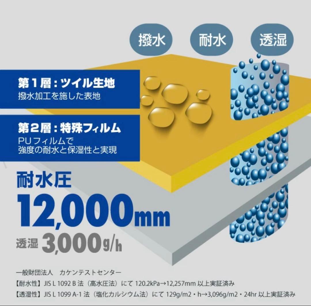 スノーボードウェアパンツデニム風プリント