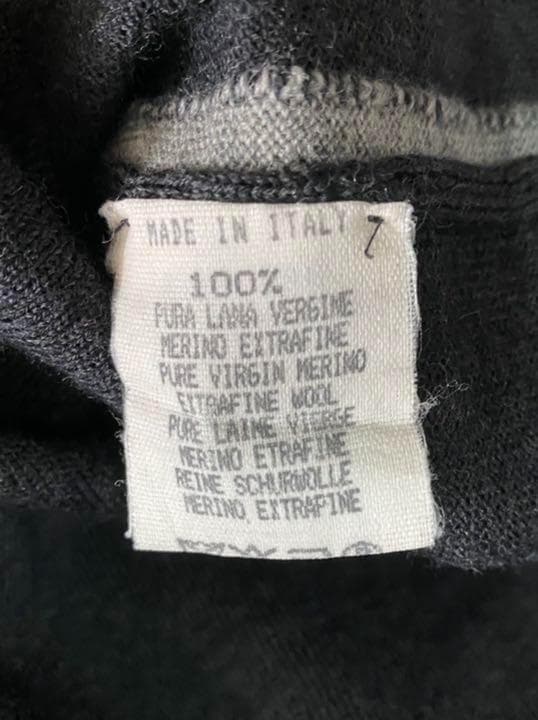 NEIL BARRETTセーター　バイカラー　ライン切替