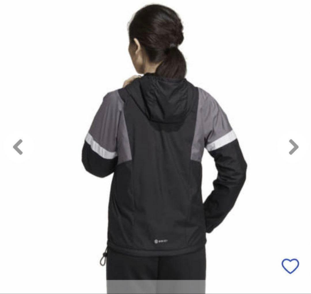 アディダス　裏起毛ウインドブレーカー上下　レディースXL 新品未使用