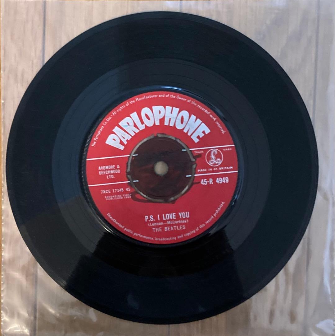 稀少1stシングル両面1桁！BeatlesビートルズLove Me Doレコード