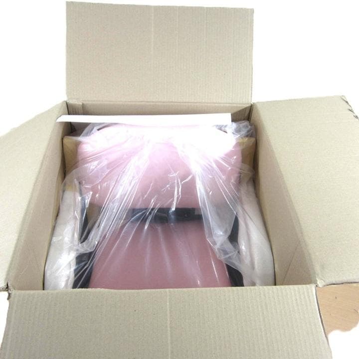 スタッキングチェア ケアー ピンク　座高39・43ｃｍ　掛心地　2脚価格　 小柄