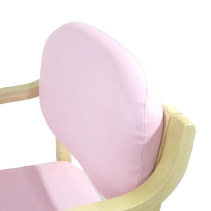 スタッキングチェア ケアー ピンク　座高39・43ｃｍ　掛心地　2脚価格　 小柄