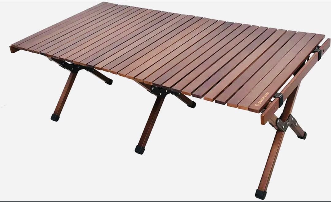peace park フォールディング　ウッドテーブル　LARGE