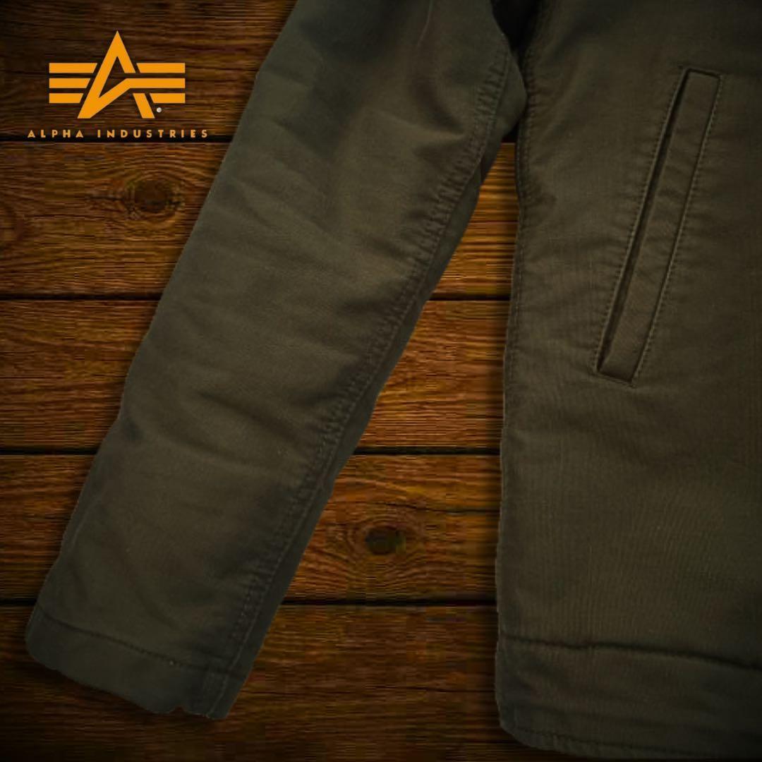 『訳あり格安』ALPHA INDUSTRIES(アルファ)N-1デッキジャケット