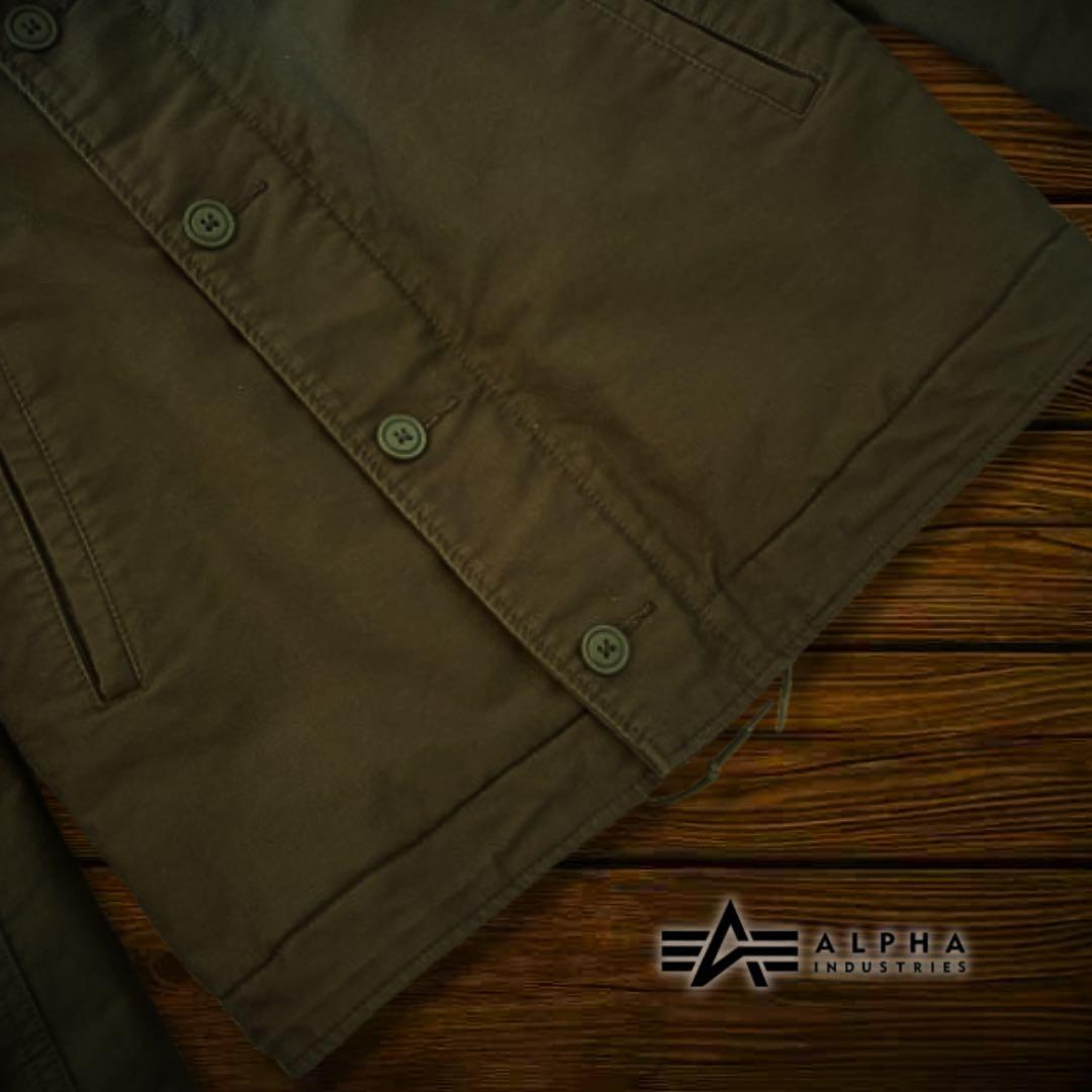 『訳あり格安』ALPHA INDUSTRIES(アルファ)N-1デッキジャケット