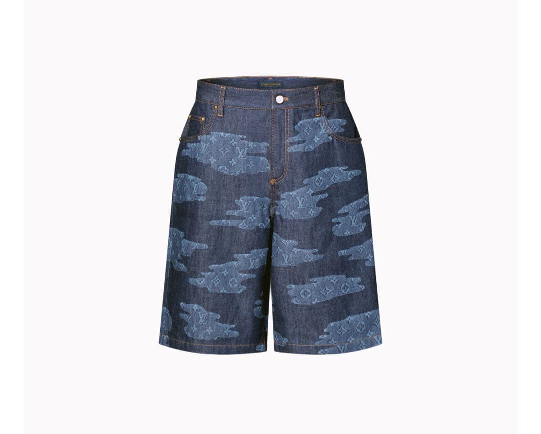 ひぃルイヴィトン　新品　入手困難モノグラム シャンブレーショーツ