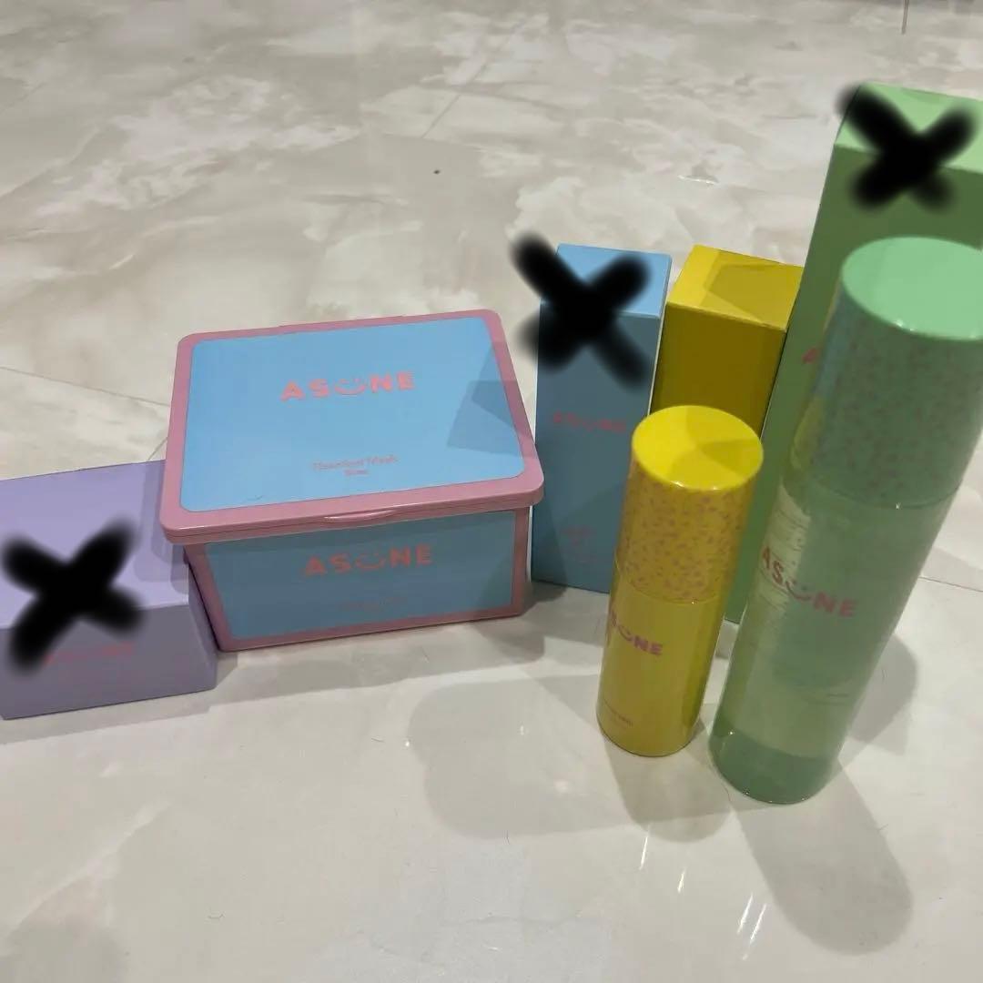 アスネ　スキンケア4点セット　スキンケア　asune