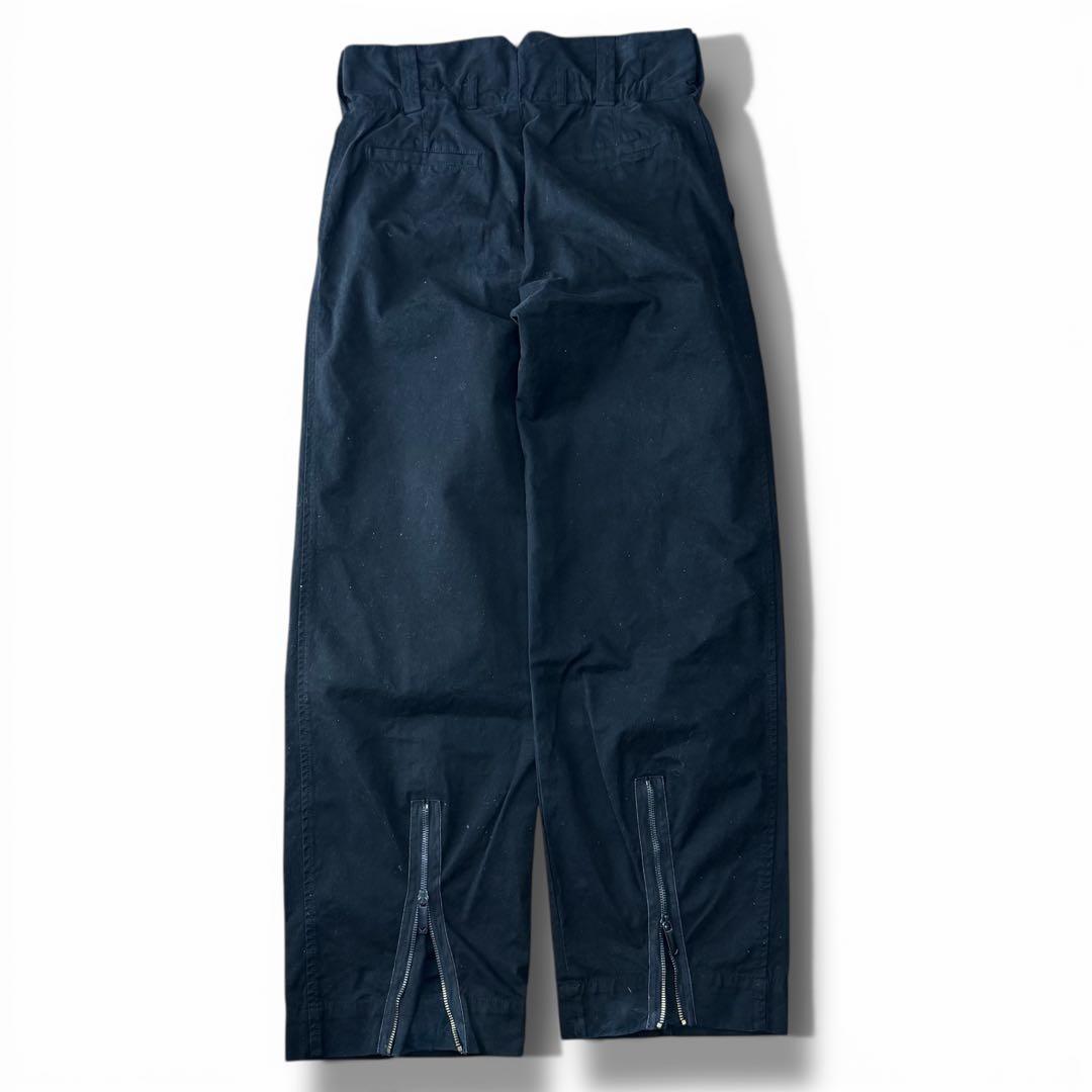 EMPORIO ARMANI スラックス　白タグ　黒