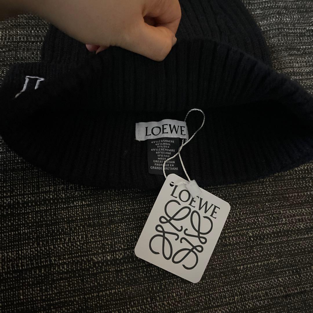 LOEWE ニット帽　ノベルティー