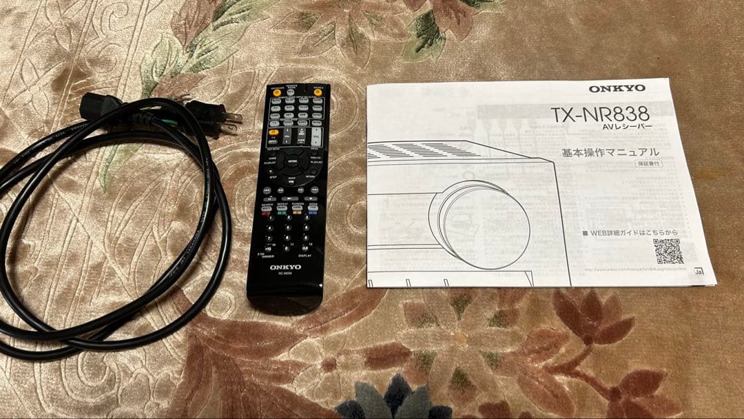 c*t様 ONKYO TX-NR838 AVアンプ 本体