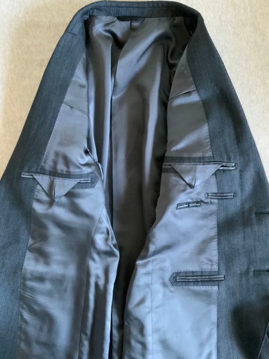 麻布テーラー Azabu Tailor グレー スーツ セットアップ オーダー