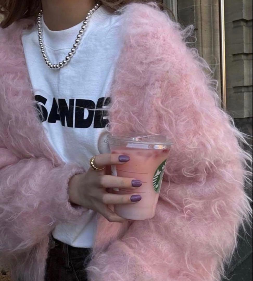 THETOÉ ピンクカーディガン