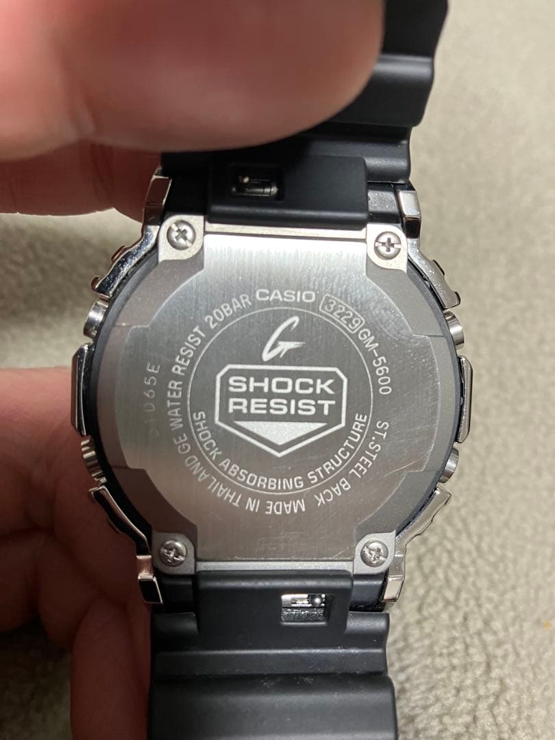 G-SHOCK GM-5600-1JF ブラック