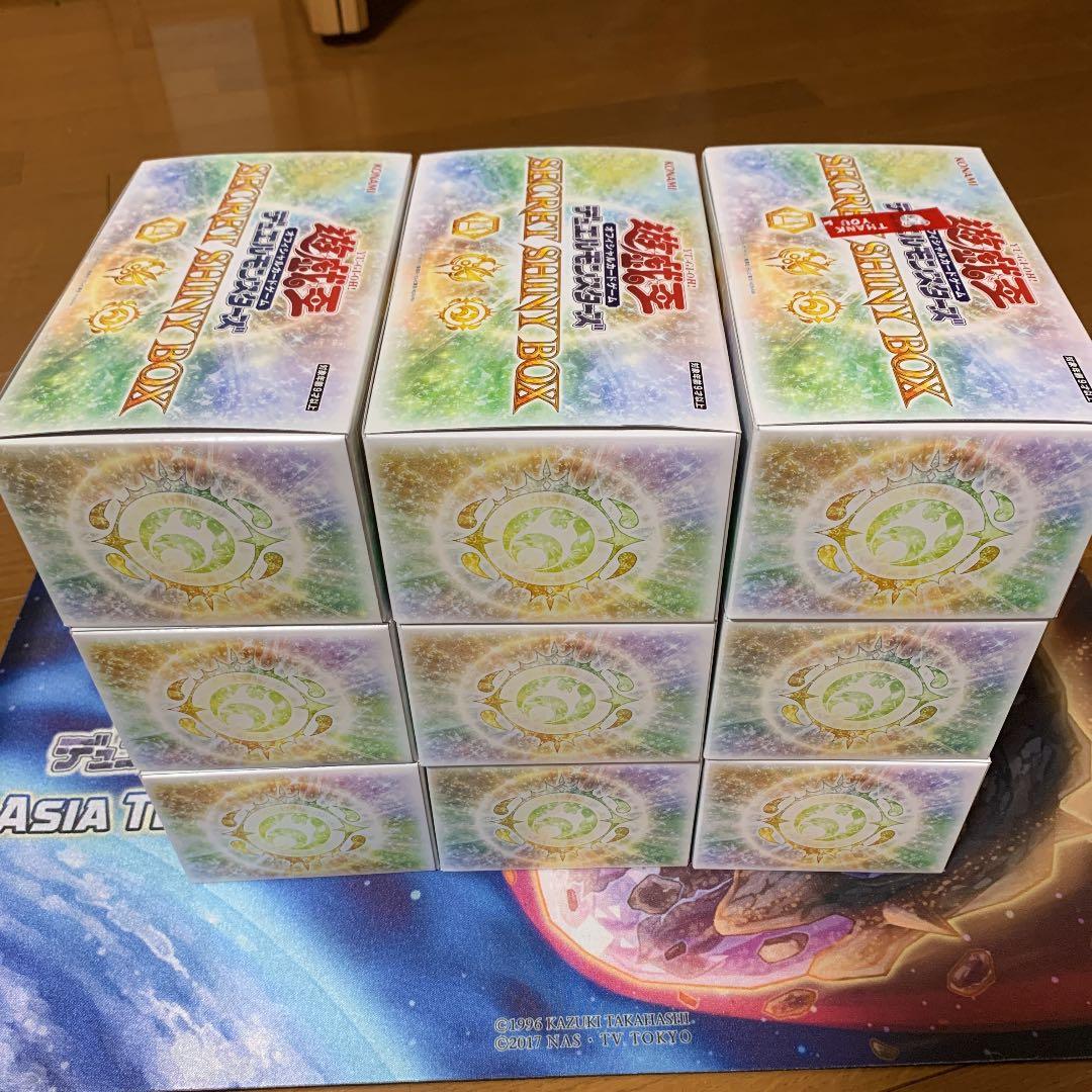 遊戯王　シャイニーボックス　未開封品　9box