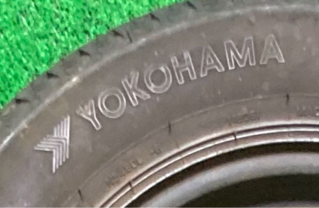 Yokohama 145/80R12 ノーマルタイヤ、鉄ホイール付き4本！
