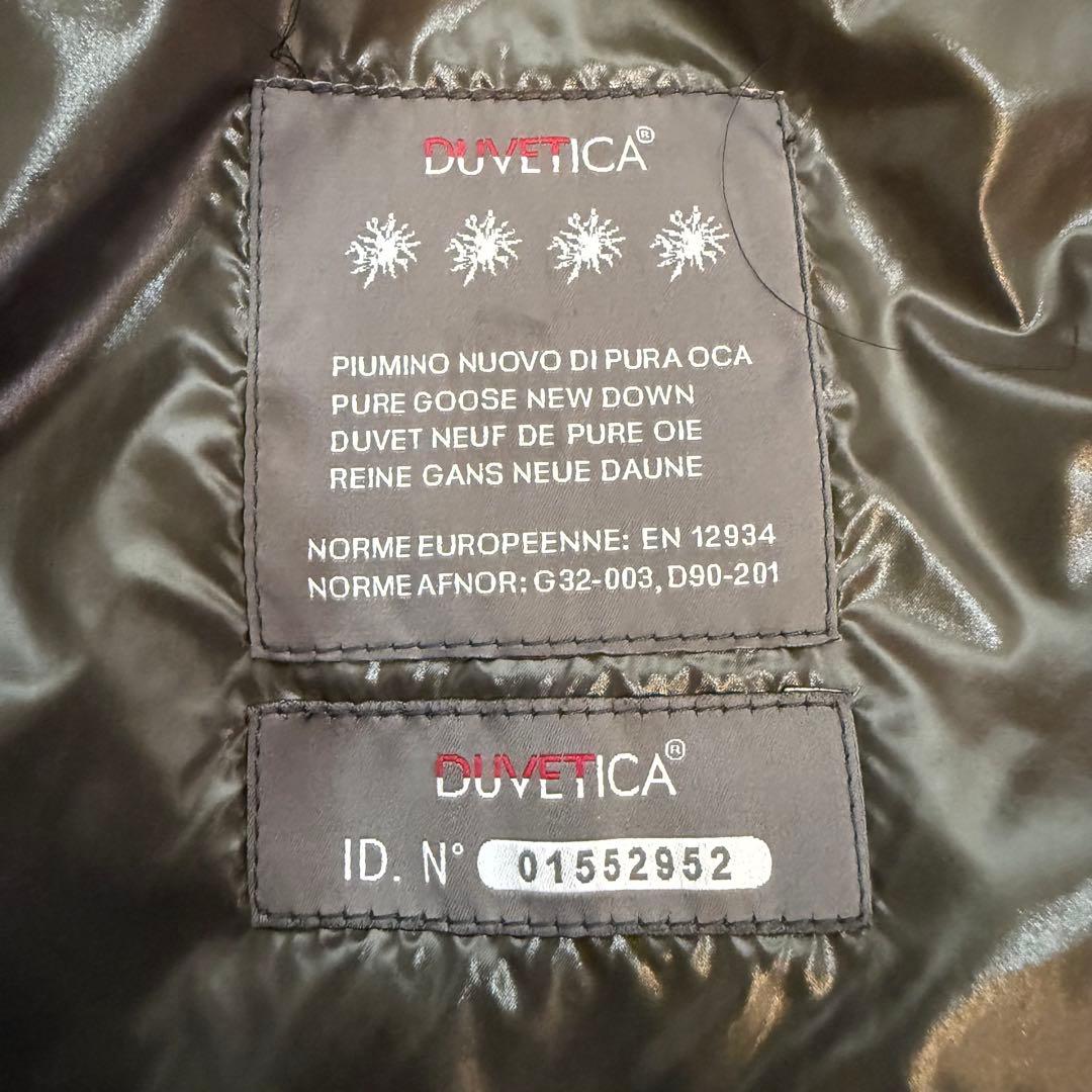 DUVETICA ブラックダウンベスト 48