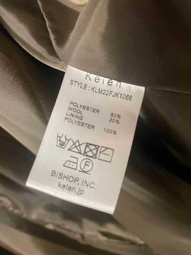 Kelen オリーブグリーン モッズコート 38 新品未使用