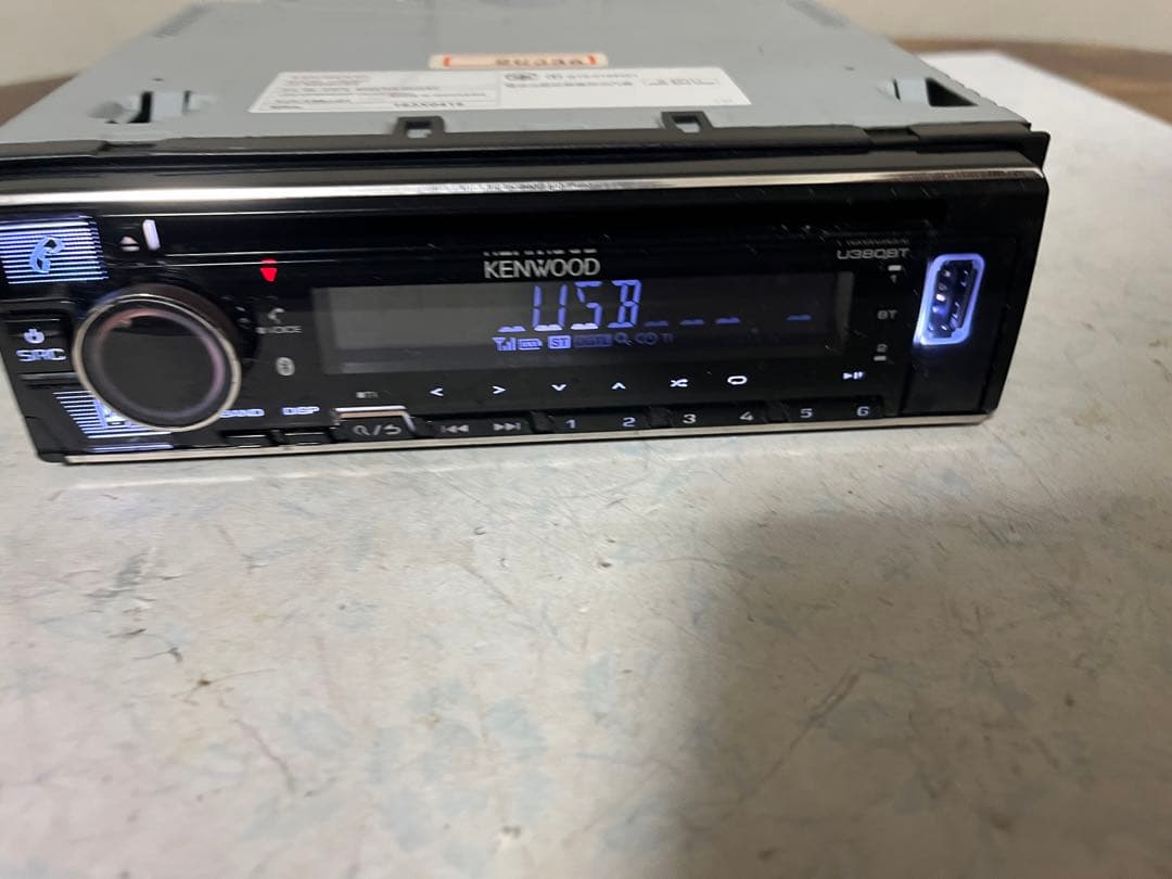 ケンウッド　U380BT KENWOOD 1DIN { G }