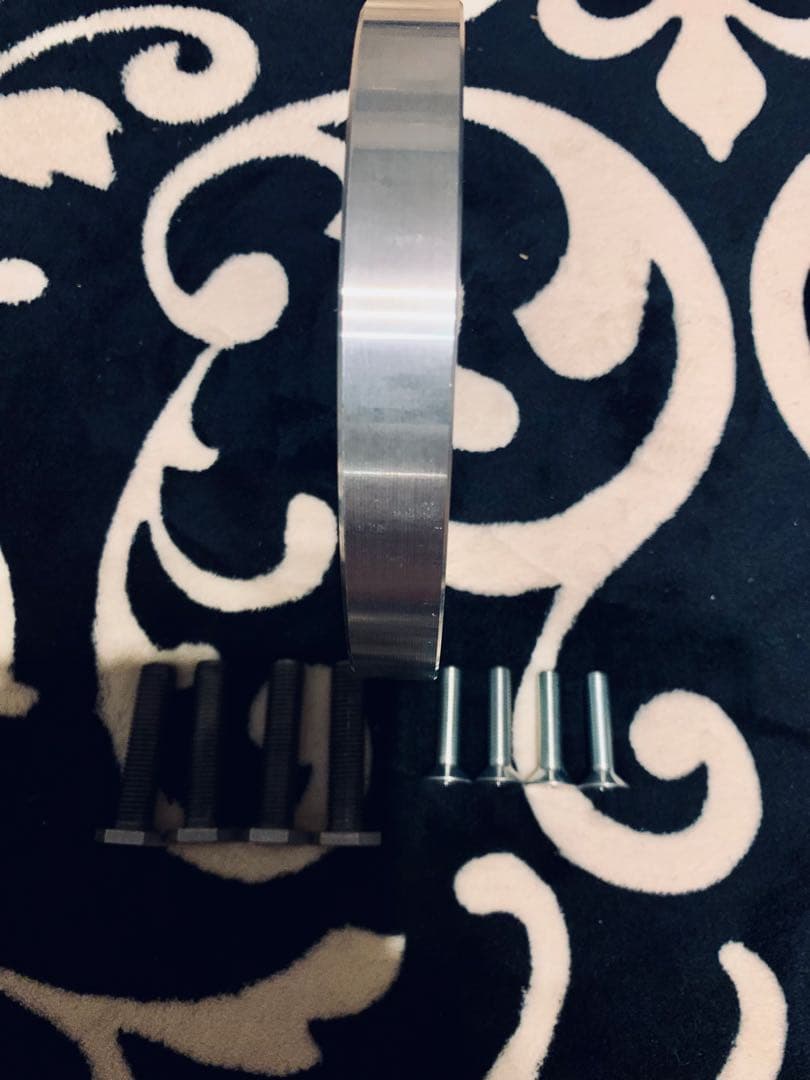 ズーマー　リアハブ変換スペーサー　ハブボルト仕様　マルチPCD 太足化