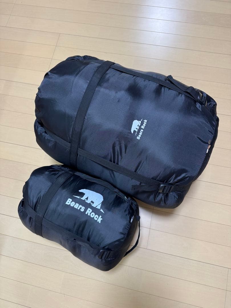 2個セット ベアーズロック 封筒型寝袋　－30度 FX-503W　MX-604