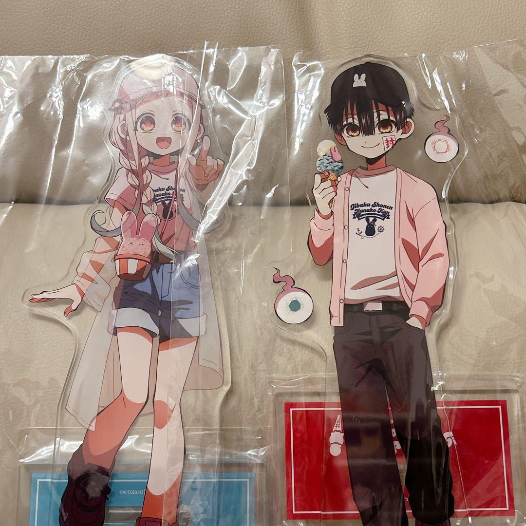 花子くん 八尋寧々 特大アクリルフィギュア 2点セット