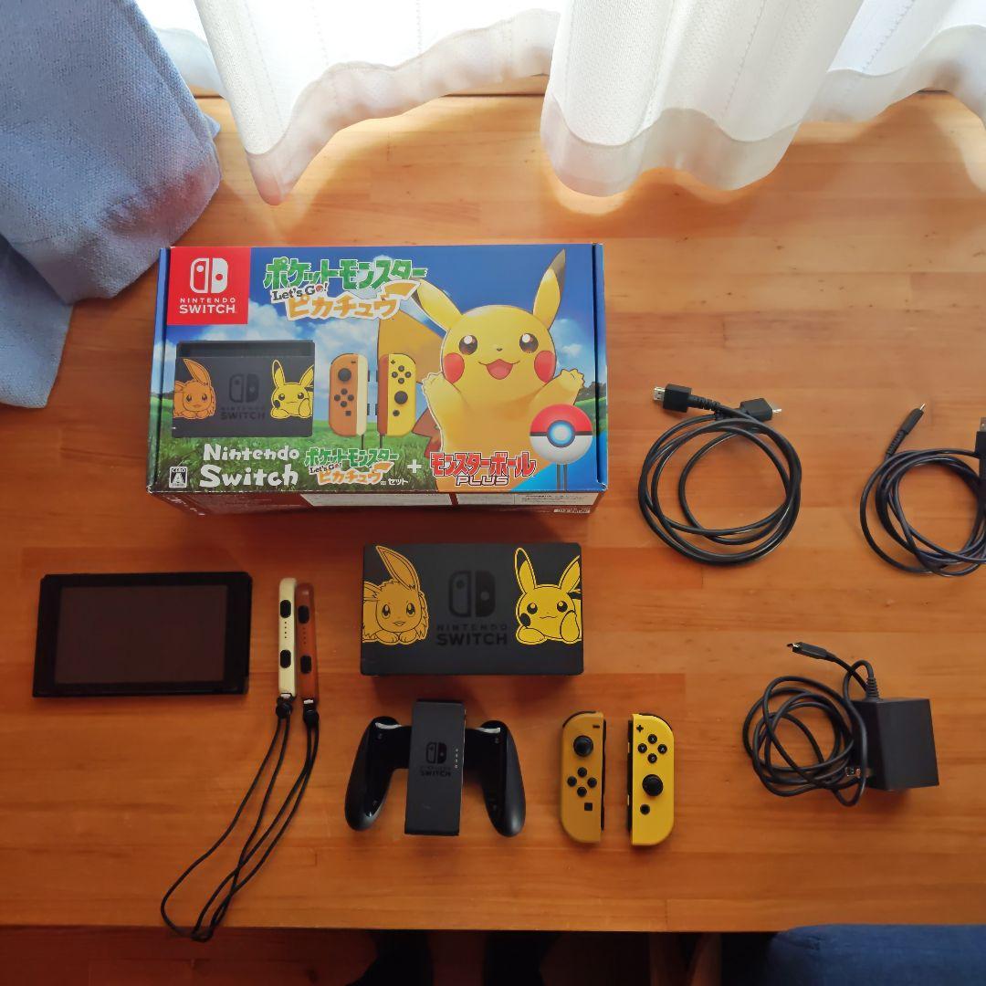 Switch スイッチ 限定版 ピカチュウ イーブイ ポケモン