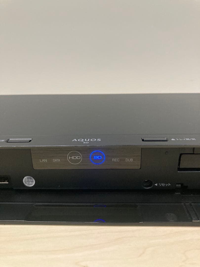 美品　シャープ　AQUOS ブルーレイレコーダー　BD-NW 510